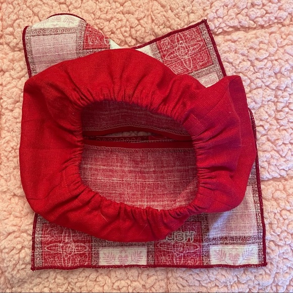 hello kitty Fabric Batik tissue box cover 2001 Rare. - Picture 4 of 6